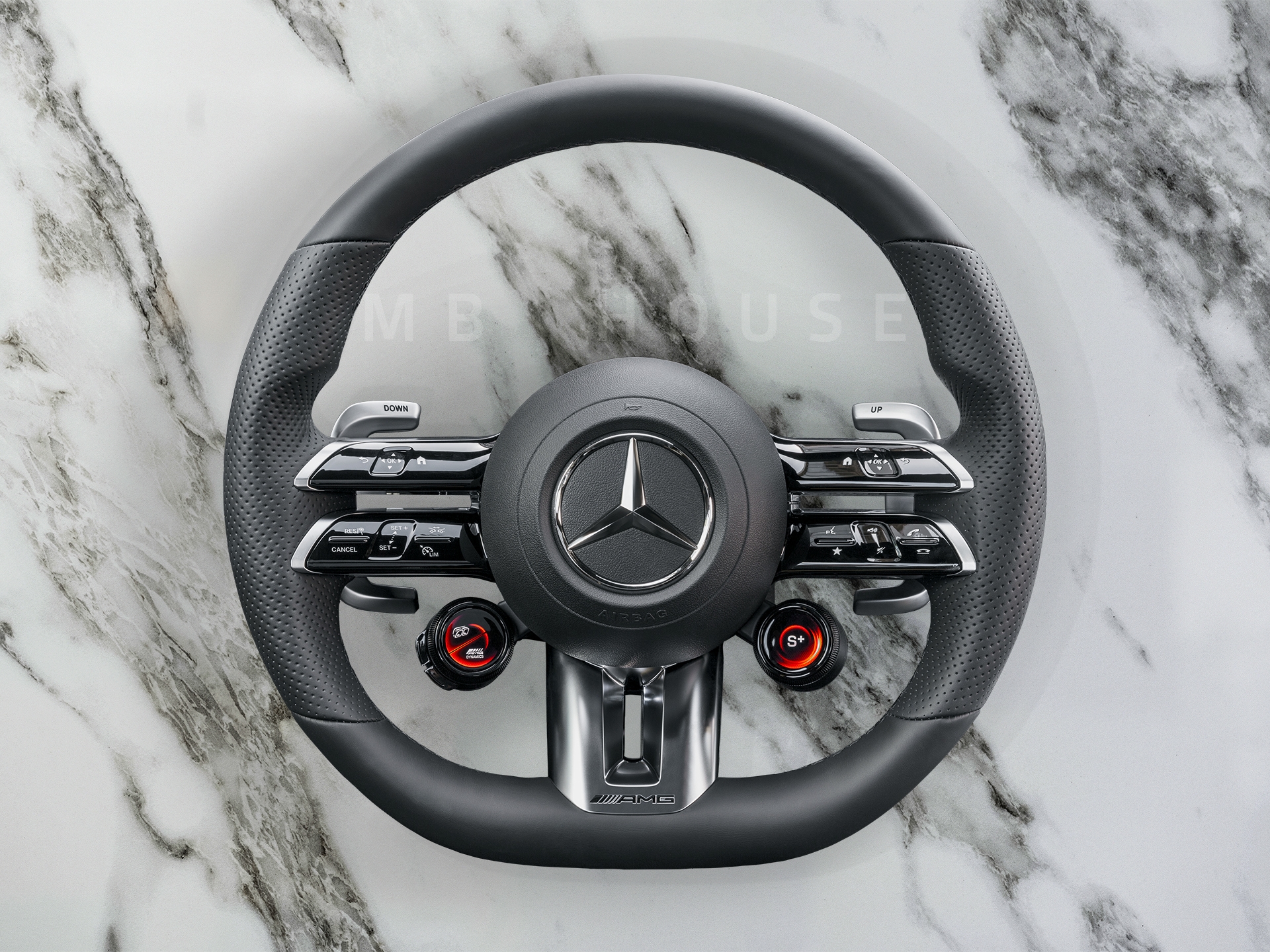 Mercedes NEXTgen AMG Steering Wheel